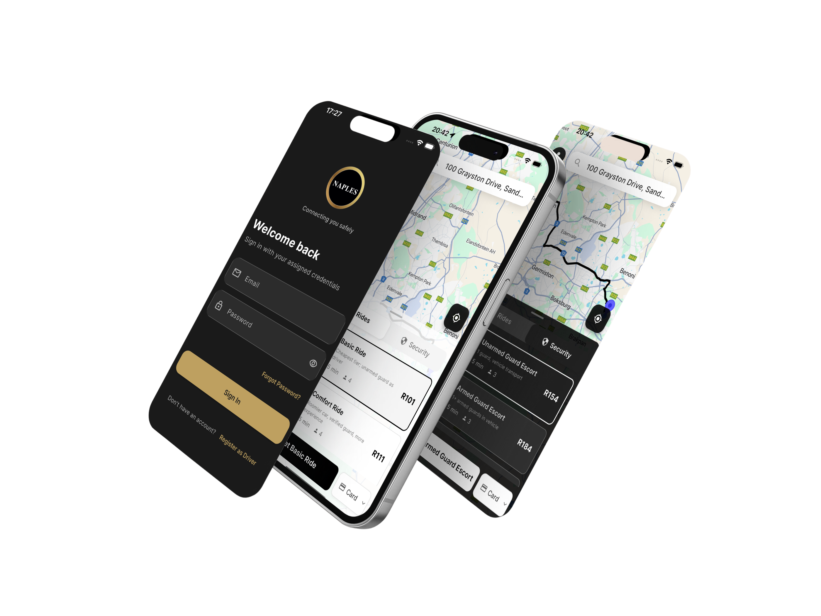 Naples App on iPhone